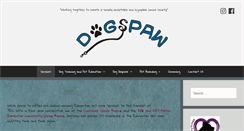 Desktop Screenshot of dogspaw.ca